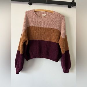 Cropped sweater